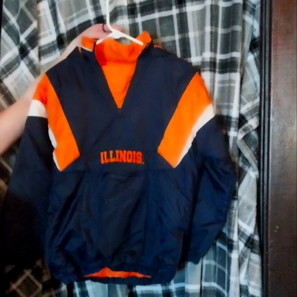 Reebok Illinois pull over hoodie